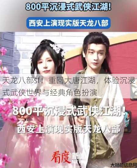 天龙八部sf：重回大唐江湖，体验沉浸式武侠世界与经典角色扮演 第1张