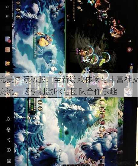 完美国际私服：全新游戏体验与丰富社交交流，畅享刺激PK与团队合作乐趣 第2张