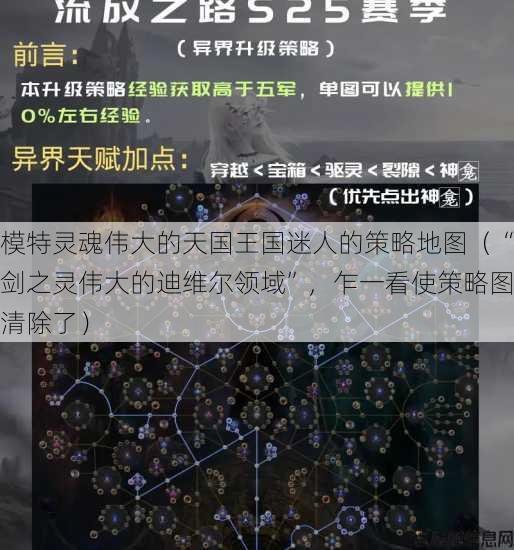模特灵魂伟大的天国王国迷人的策略地图（“剑之灵伟大的迪维尔领域”，乍一看使策略图清除了） 第1张