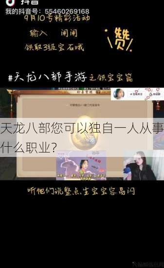天龙八部您可以独自一人从事什么职业？ 第2张