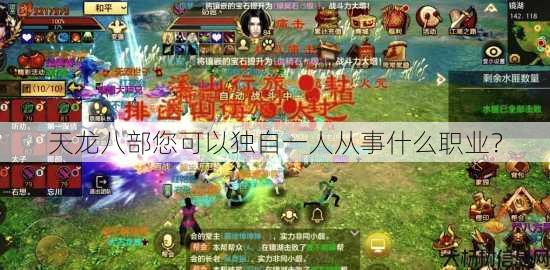 天龙八部您可以独自一人从事什么职业？ 第1张