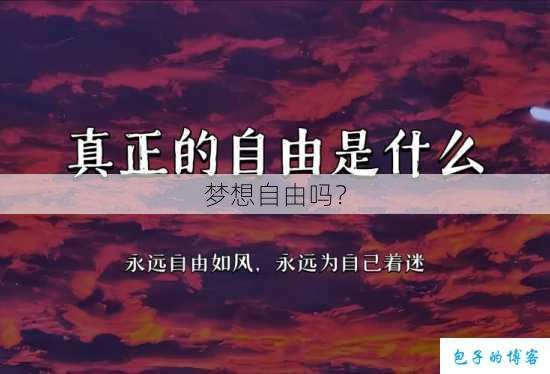 梦想自由吗? 第1张 梦想自由吗? 第1张