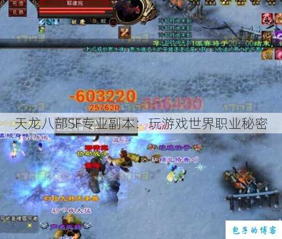 天龙八部SF专业副本:玩游戏世界职业秘密 第1张 天龙八部SF专业副本:玩游戏世界职业秘密 第1张