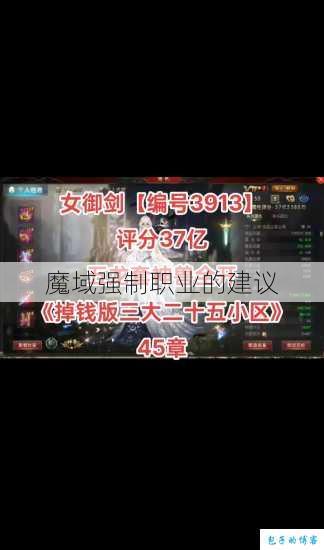 魔域强制职业的建议 第1张