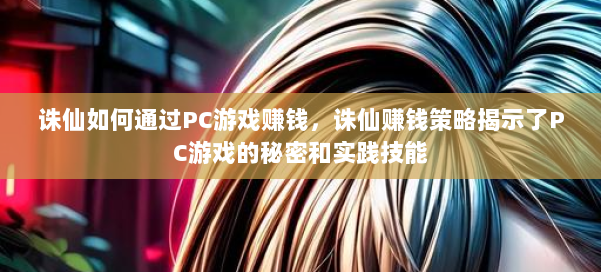 诛仙如何通过PC游戏赚钱,诛仙赚钱策略揭示了PC游戏的秘密和实践技能 第2张 诛仙如何通过PC游戏赚钱,诛仙赚钱策略揭示了PC游戏的秘密和实践技能 第2张