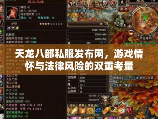 天龙八部公益私服发布网全解析：信息丰富度与简洁明了度如何？