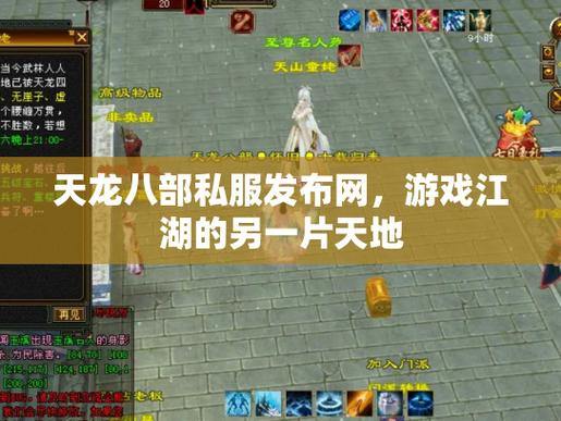 天龙八部老玩家苦寻私服发布网，这里给你靠谱参考 第2张