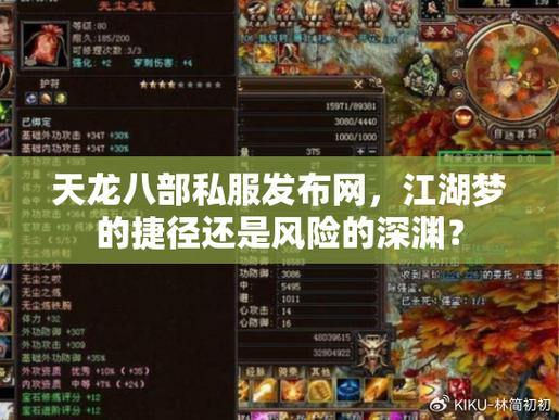 天龙八部SF私服解析：揭秘不稳定、掉线卡顿等常见问题 第2张