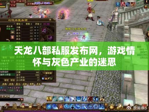 天龙八部公益私服：畅快体验vs官方差异，玩家必看攻略 第2张