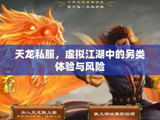 天龙八部公益私服体验：非官方游戏的风险与吸引力分析 第1张