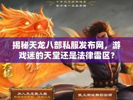 天龙八部公益私服解析：如何避免被骗？私服与官服的区别揭秘 第3张