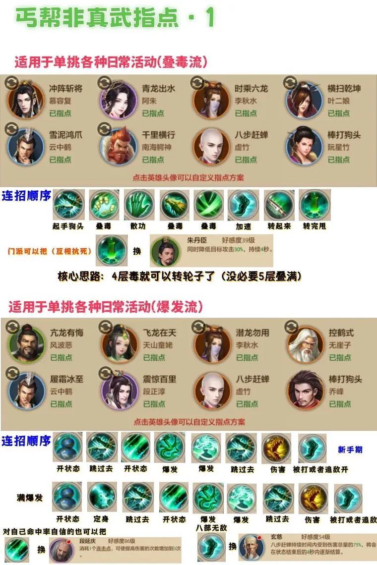 玩天龙sf常遇困惑？一文详解天龙sf门派特色与玩法 第4张