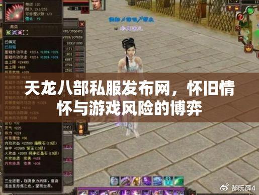 天龙八部公益私服：稳定环境、优化体验，享受全新乐趣 第4张