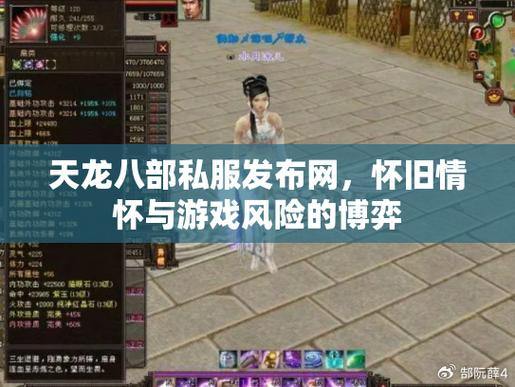 天龙八部公益私服：版本选择、服务器人气、游戏特点全面分享 第4张