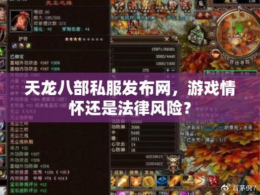 玩家亲测：天龙八部私服发布网注册、下载、体验全攻略