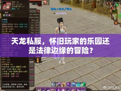 资深玩家天龙私服体验：初入江湖、结交好友、探索秘境 第2张