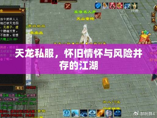 天龙八部公益私服：沉浸武侠世界，体验江湖恩怨与战斗乐趣 第4张