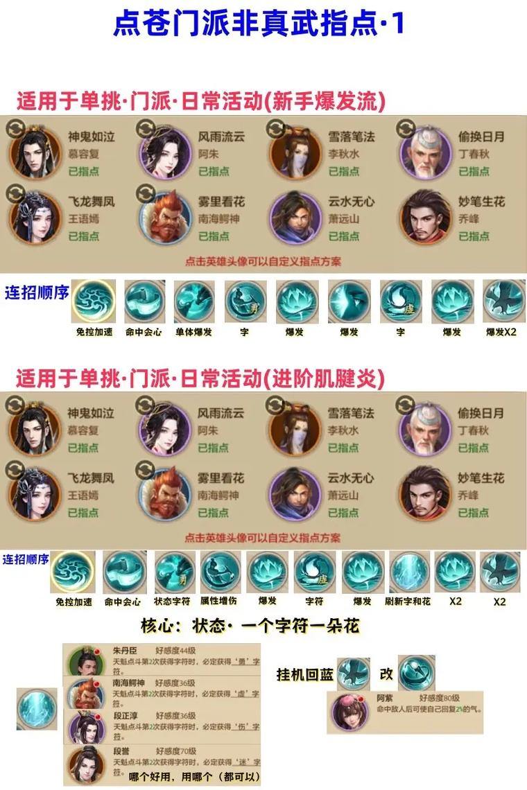 天龙sf怎么选门派？老玩家教你挑最适合的门派 第4张