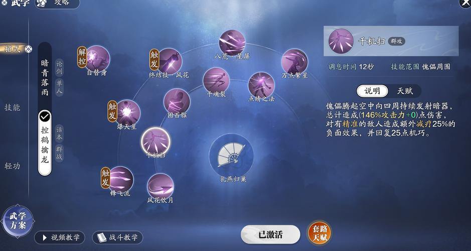 天龙sf五大门派怎么选？峨眉武当少林华山唐门技能大解析 第4张