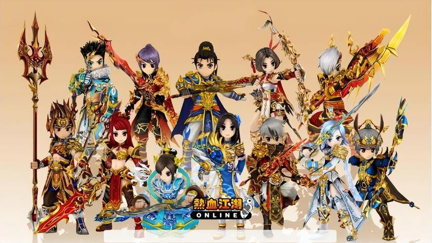 热血江湖私服体验：精美画面、多样职业与刺激PK对战 第4张