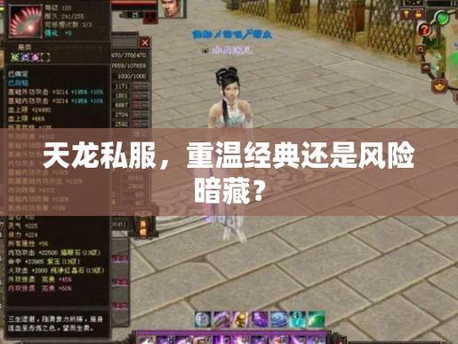 天龙八部私服：为什么我不建议玩？私服风险与正规游戏对比 第4张