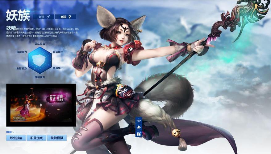 玩完美国际私服必看！妖精角色玩法及与官服差异解析